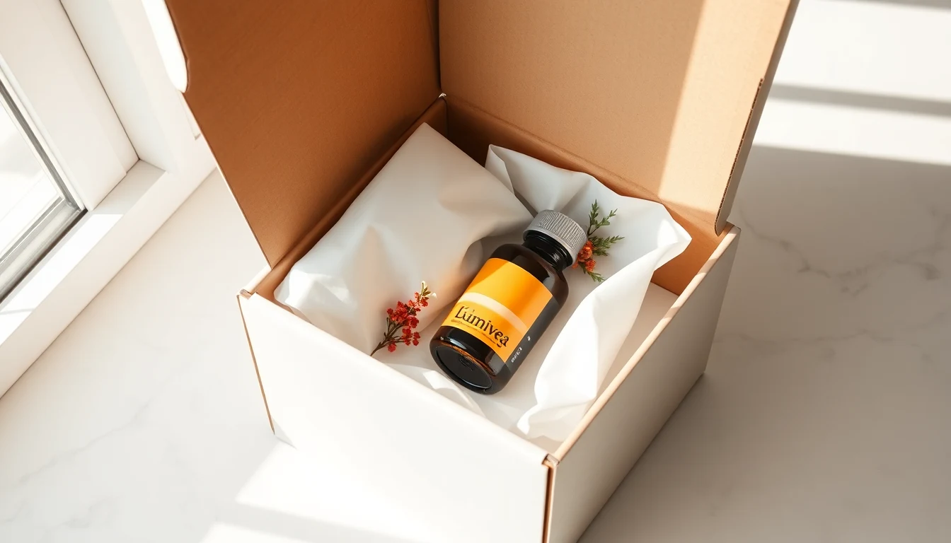 Lumivea Radiance kiszállítás és csomagolás
